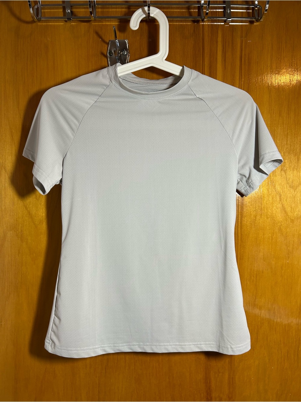Women's Short Sleeve Performance Tee - Light Gray